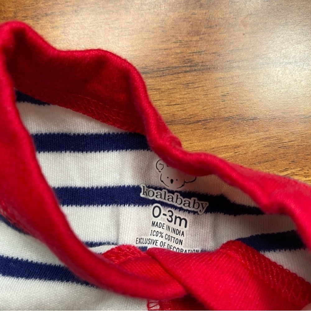 3/$25 Carter’s KoalaKid 3 Piece Holiday Winter Baby Footie PJ Size NB-3M - Picture 7 of 16